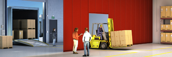 Loading Dock Industrial Curtains