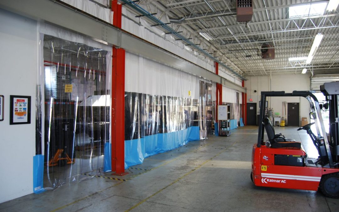 How to Build Out Your Warehouse and Create Separate Spaces Using Industrial Curtain Walls