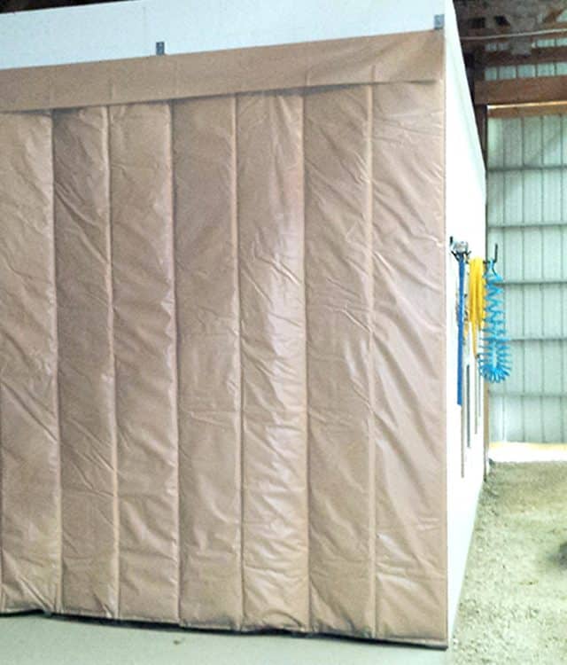 Barn Poultry Curtains Agricultural, Insulated Garage Divider Curtains