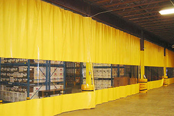 Industrial Curtain Clear Vision Panel