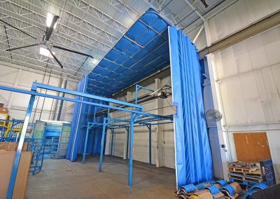 Industrial Insulated Curtain Enclosure