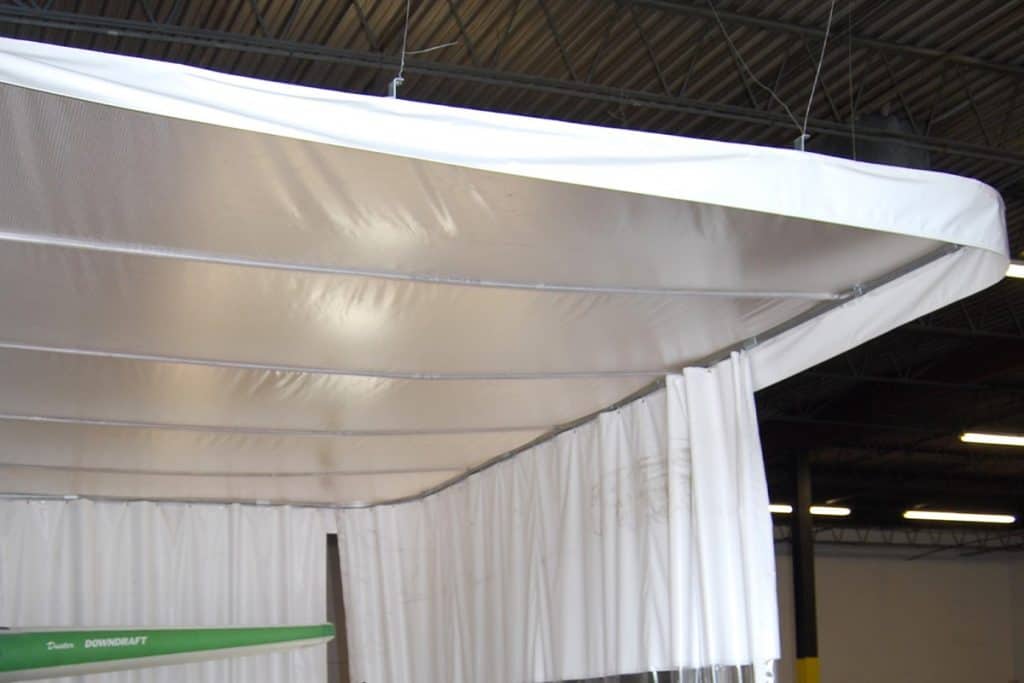 Flexible Enclosure Ceiling and Mount